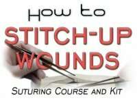 How to Stitch Up Wounds Suturing Kit