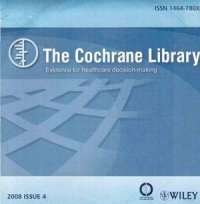 The Cochrane Library 2008 issue 4 5 CD