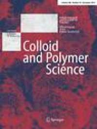 Colloid and Polymer Science 1974-2010
