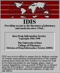 IDIS Pharmacology Database