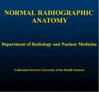 Normal radiologic anatomy