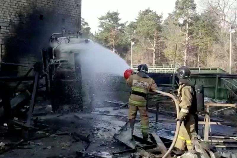 В челябинском covid-госпитале произошёл взрыв в кислородной будке